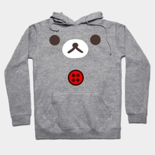 Korilakkuma Face Shirt Hoodie